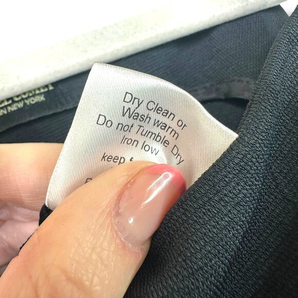 Rachel Comey NWOT Black Alcott Square Neckline Drop Crotch Casual Twill Jumpsuit - Picture 13 of 13